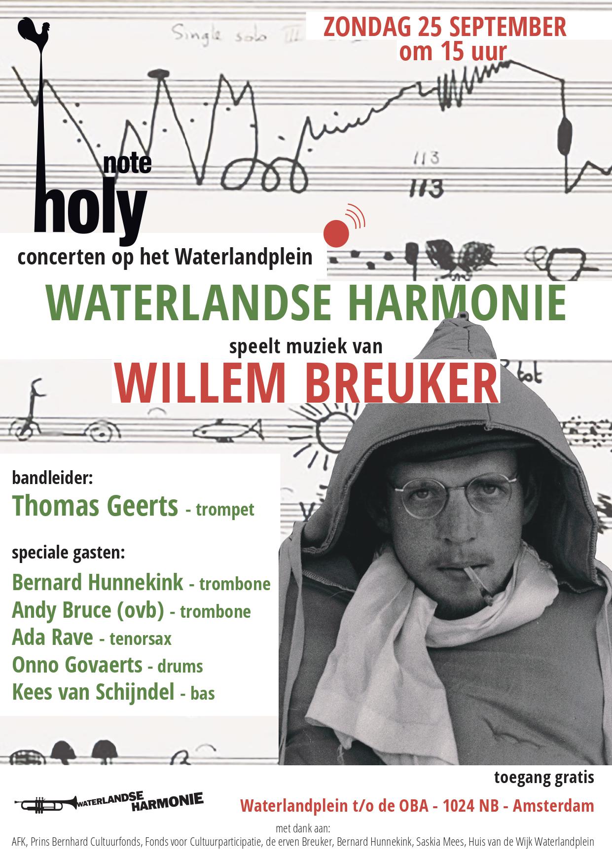 Willem Breuker Concert Waterlandse harmonie